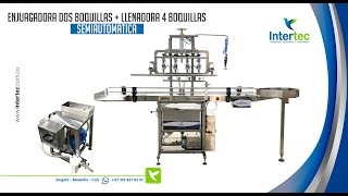 ENJUAGADORA SEMIAUTOMÁTICA 2 BOQUILLAS  LLENADORA COLIBRI SEMIAUTOMÁTICA 4 BOQUILLAS CON ROSCADOR [upl. by Eerbua614]