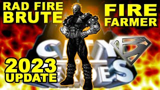 2023 UPDATE RadFire Brute Fire Farmer  City of Heroes [upl. by Barbabra]