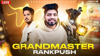 Free Fire Live New BR Rank Season 40 GrandMaster Push To Top 1 [upl. by Ayotal]