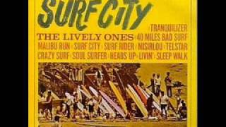 12  Lively Ones  Forty Miles Of Bad Surf  Surf City  1963 [upl. by Belshin218]