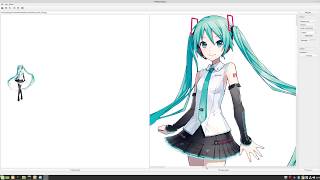 waifu2xqtgui Preview  waifu2x upscaler GUI for GNULinux [upl. by Dinnage]