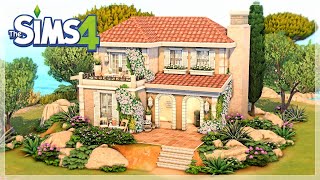 SMALL TARTOSA HOME 💞  The Sims 4 Speedbuild  No CC [upl. by Yert]