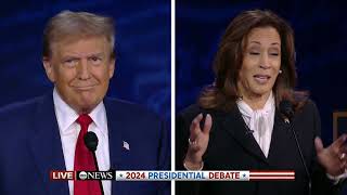 FULL DEBATE Donald Trump and Kamala Harris attack defend in presidential debate [upl. by Norehc]