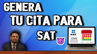 ¿Cómo sacar una cita para el SAT FIRMA ELECTRONICA [upl. by Nanaj683]