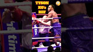 When mike tyson accidentally Knocked down the ref 👊 shorts boxing miketyson kos boxingknockout [upl. by Colt703]