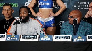 ADRIEN BRONER VS JESSIE VARGAS  FULL FINAL PRESS CONFERENCE VIDEO  BARCLAYS CENTER [upl. by Cesare]