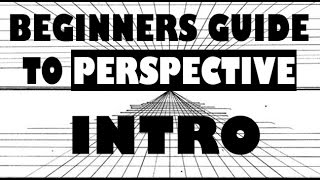 Beginners Guide to Perspective  Intro Easy Things to Draw [upl. by Mezoff]