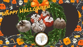 Chic Halloween Wreath  ✨spooky season✨ [upl. by Tacye]