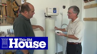 How to Install a Water Softener  This Old House [upl. by Estell]