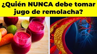 Lo que el JUGO DE REMOLACHA en AYUNAS le puede hacer a tus arterias cerebro y a tu corazón [upl. by Animrelliug931]