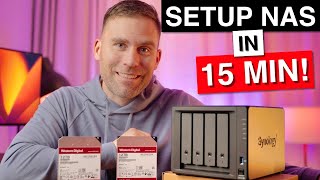 Synology NAS Beginners Guide  Get setup in only 15 min Synology DS923 [upl. by Aernda160]