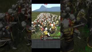 Medieval II Total War 1vs1 Dismounted Imperial Knights vs Armoured Swordsmen [upl. by Lechner]