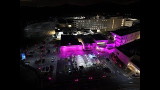 Encendido de luces  Hospital de Cancerología Dr Adán Ríos Ábrego [upl. by Frida]