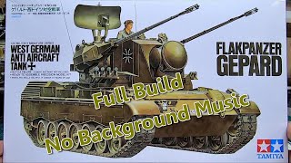 Tamiya 135 Flakpanzer GepardPlastic Kit Build amp Review [upl. by Siravaj211]