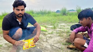 Ghar me to Maggie apne bahut kha Li l🔥 Aaj humare sath enjoy Kare Maggie in jungle 🤩😋 l vlog hindi l [upl. by Bolten]