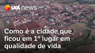 Gavião Peixoto Como é a cidade de São Paulo que ficou em 1º lugar em qualidade de vida do país [upl. by Neffets332]