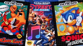 Best Sega Genesis music  Top 30 Title screens intro songs [upl. by Foss]