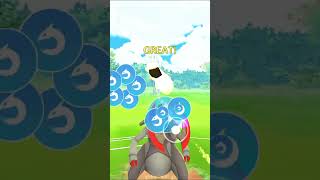 ✨Shiny Haxorus VS Turtonator PVP Dragon Battle pokemongo [upl. by Vivica]