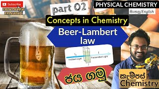 BeerLambert Law Concepts ජය ගමු [upl. by Yarised407]