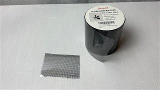 My Review of the Secopad 4 inch Window Screen Repair Tape [upl. by Novah]