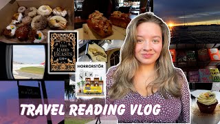 Reading Horror and Boston Dine Around  READING VLOG [upl. by Milburr77]