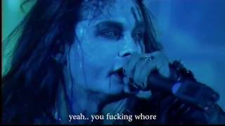 Cradle of Filth  Lord Abortion Live with Onscreen Lyrics HQ [upl. by Shanahan]