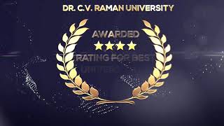 Dr CV Raman University  New Campaign  TVC English [upl. by Orest]