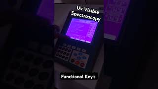 Functional Keys Of UV VIS Spectroscopy ⬆️science chemistry forensic technique file [upl. by Lorna396]