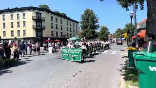 The Ancient Order of Hibernians Pipes Drums amp Honor Guard Band [upl. by Ilyak]