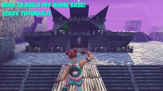 How To Build My STW Base Easy Tutorial  Fortnite Save The World [upl. by Bisset480]