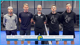 Herrar D final Svenska Padelcupen 2021 [upl. by Norabal856]