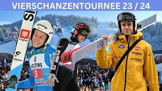 Skispringen Vierschanzentournee OBERSTDORF GER 1 Durchgang [upl. by Nnylamme]