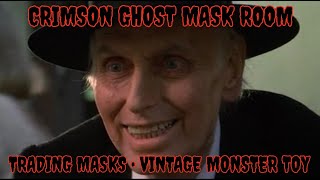 Crimson Ghost Mask Room • RARE MASK TRADE • Rare 1950s Shoot A Spook Target Game Toy Set [upl. by Annoya]