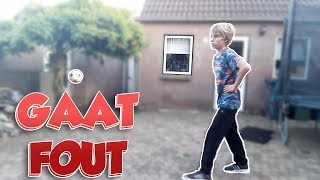 VOETBALLEN GAAT FOUT  REMIX [upl. by Kevon]