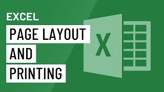 Excel Page Layout and Printing [upl. by Nilyad]