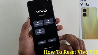 How To Full Reset Vivo Y16 [upl. by Sydelle248]