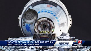 NASA announces a new return date for the Starliner spacecraft [upl. by Aihsrop]