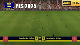 EFootball 2025 PS5 Next Gen Gameplay 4K HDR 60FPS [upl. by Airyt938]