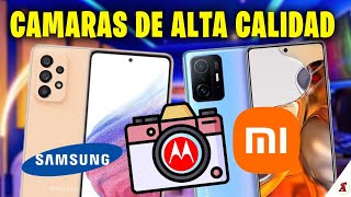 📸5 MEJORES CELULARES GAMA MEDIA Con MEJOR CAMARA Para el 2024 [upl. by Arawaj]