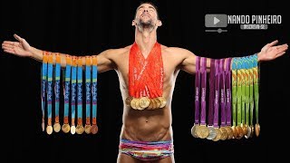 A INCRÍVEL HISTÓRIA DO CAMPEÃO DA NATAÇÃO MICHAEL PHELPS  MOTIVAÇÃO [upl. by Higley850]