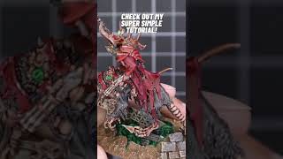 New Skaven Clawlord on Gnawbeast from Skaventide video out now Easy and Fast scheme [upl. by Atteugram]