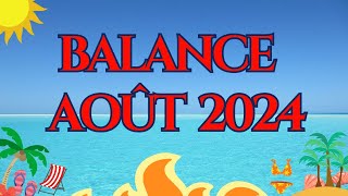 BALANCE ♎ AOÛT 2024  DE GRAND CHANGEMENT ARRIVENT 🍀🍀 [upl. by Nitnelav]