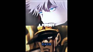 JOTARO VS GOJO  NEW TAKE  wisrevival [upl. by Cand]