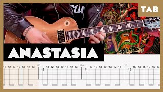 Slash  Anastasia  Guitar Tab  Lesson  Cover  Tutorial [upl. by Pickard]