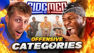 SIDEMEN OFFENSIVE CATEGORIES [upl. by Yborian]