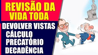 REVISÃO DA VIDA TODA ZANIN DEVOLVE QUANDO TEMA 1102 PRECATÓRIO CÁLCULO DECADÊNCIA E ALERTAS inss [upl. by Kaenel]