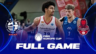 BC KalevCramo v Casademont Zaragoza  Full Basketball Game  FIBA Europe Cup 202324 [upl. by Erdne]