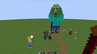 arch illager vs mutant monsters  minecraft mob battle [upl. by Ameerak]