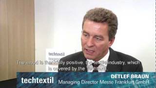 Techtextil Trade Press Conference 2011 [upl. by Eirelav945]