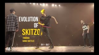 Evolution of SKITZO  Dance Battle Compilation 🔥 [upl. by Ulund]